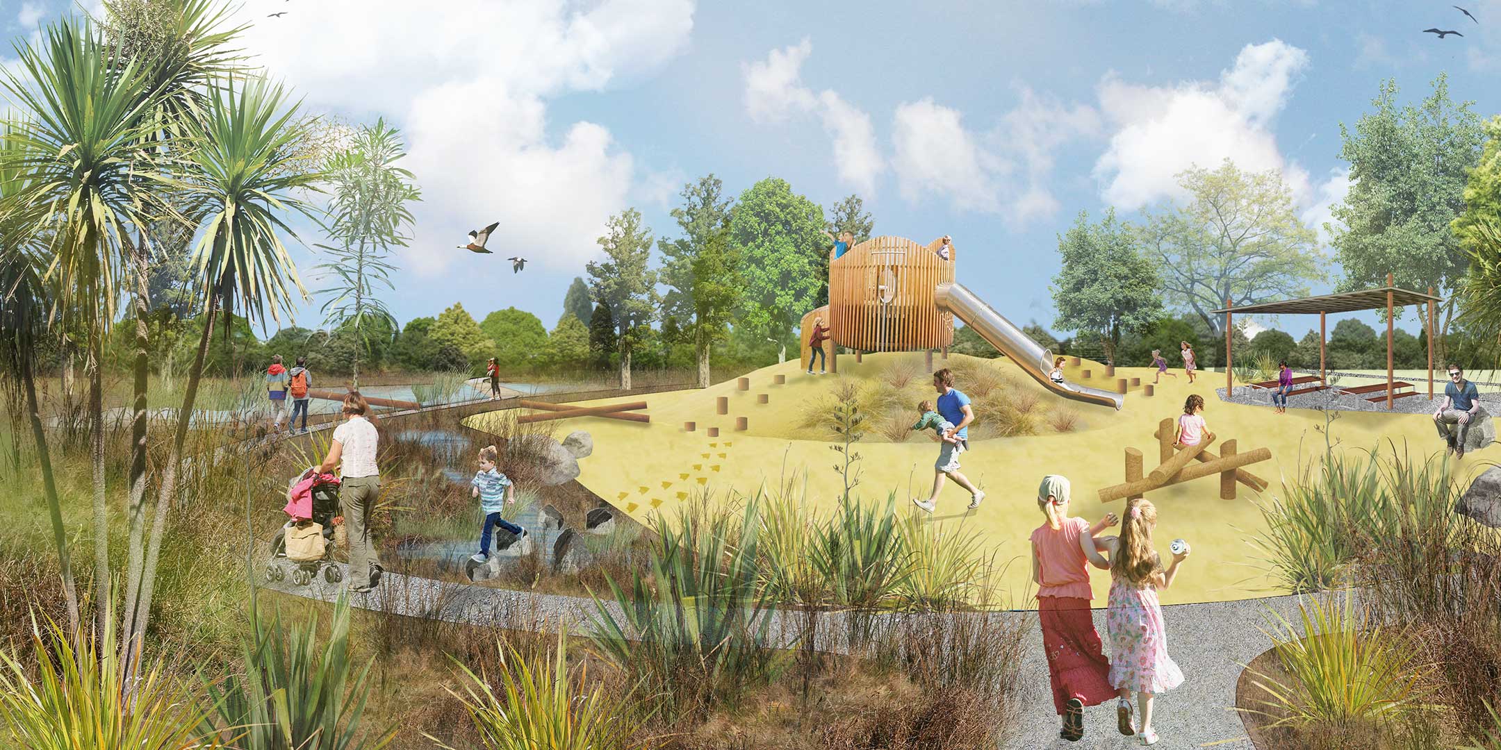 Ōtākaro Avon River Corridor | Lake Kate Sheppard