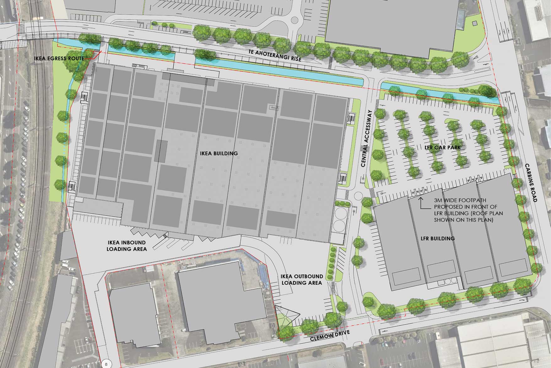 Sylvia Park IKEA and Large Format Retail Site