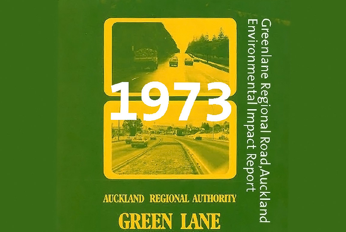 Then and Now: Greenlane Road Environmental Impact Study (1973)