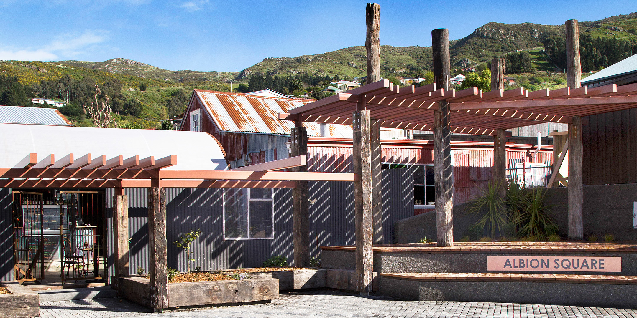 Albion Square, Lyttelton